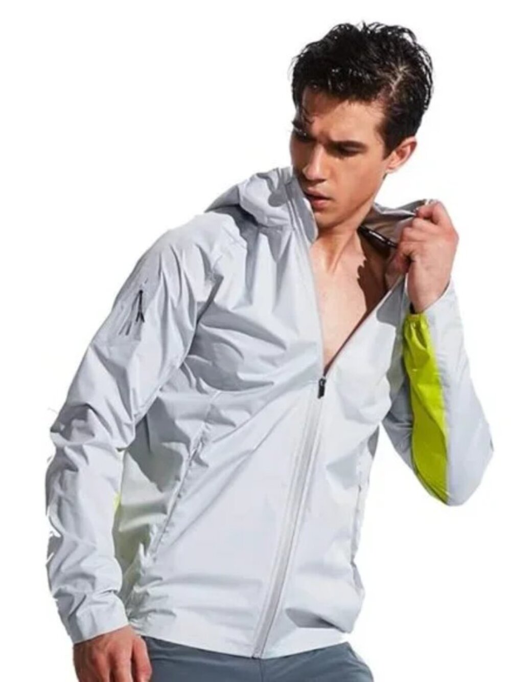 NWT HOTSUIT Men's Long Sleeve Sauna Jacket